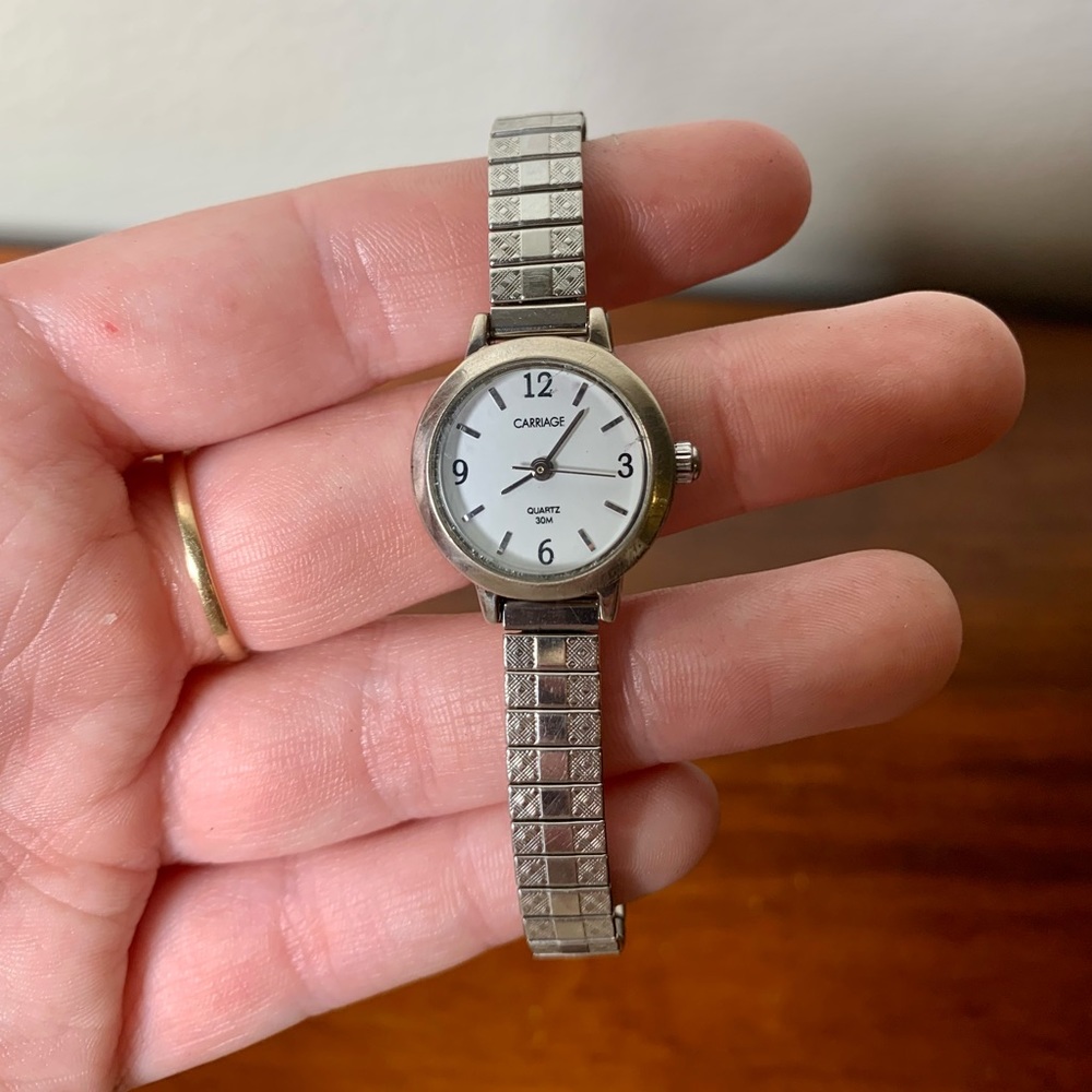 Women’s vintage Carriage by Timex watch